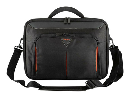 TARGUS CN415EU Targus Torba do Notebooka 15-15.6 Classic+ Clamshell, czarno-czerwona