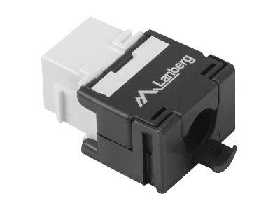 LANBERG KSUA-2000 Keystone Toolless Module RJ45 LSA 180deg UTP cat.6a