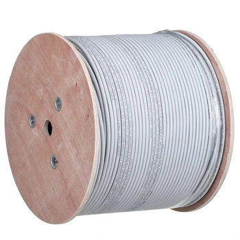 Alantec Kabel U/UTP kat.6A, sieciowy, LSOH, Dca 4x2x23 AWG, 10Gb/s, 700 MHz, szary, 500m (KIU6ALSOH500D)