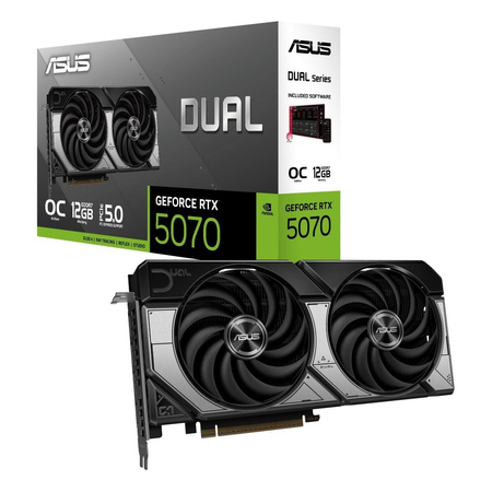 Karta graficzna GeForce RTX 5070 DUAL 12GB GDDR7 192BIT HDMI/3DP