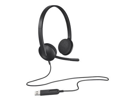 LOGITECH USB Headset H340 Headset on-ear wired