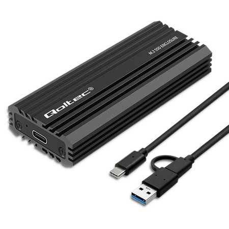 Obudowa | kieszeń NV2270 na dysk M.2 SSD | SATA | NVMe | USB-C | 2TB 