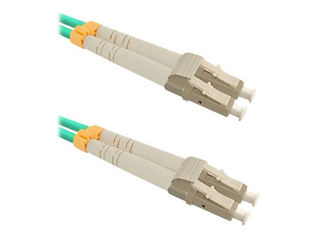 QOLTEC 54343 Qoltec Optic Patchcord LC/UPC - LC/UPC Multimode 50/125 OM4 Duplex 1m