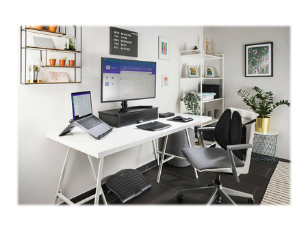 KENSINGTON ErgoSoft Mousepad with Wrist Rest for Standard Mouse Black