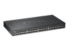 ZYXEL GS1920-48V2-EU0101F Zyxel GS1920-48v2 48-port GbE Smart Managed Switch 4x GbE combo (RJ45/SFP) ports