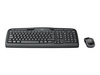 LOGITECH Wireless Combo MK330 Keyboard and mouse set wireless 2.4 GHz International black (US)