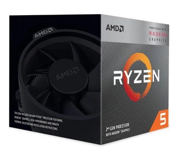 Procesor AMD Ryzen 5 3400G YD3400C5FHBOX (3700 MHz (min); 4200 MHz (max); AM4; BOX)
