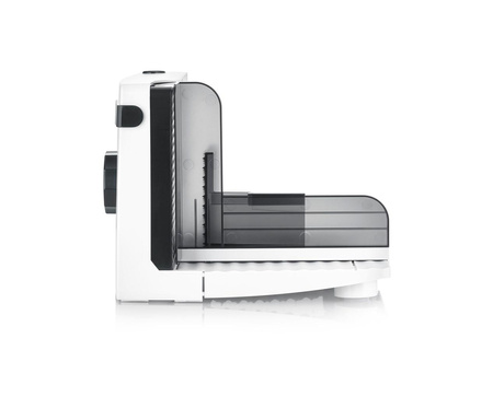 SEVERIN KRAJALNICA KOMPAKTOWA BIAŁA, PLASTIK, PRĄD STAŁY DC, REGULACJA KROJENIA 0-15MM, ŁATWE PRZECHOWYWANIE, MOC 100W AS3912