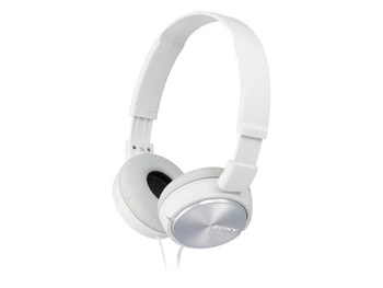 Słuchawki Hands-free, mikrofon MDR-ZX310AP białe