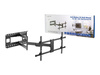 LOGILINK BP0138 TV Wall mount 43-80inch tilt +5-15 swievel +-90 1015mm
