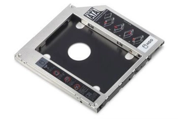 Ramka Digitus SSD/HDD do CD/DVD/Blu-ray, SATA na SATA, 9,5mm