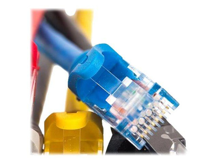 NETRACK BZPAT1UB Netrack patchcord RJ45, osłonka zalewana, kat. 5e UTP, 1m niebieski