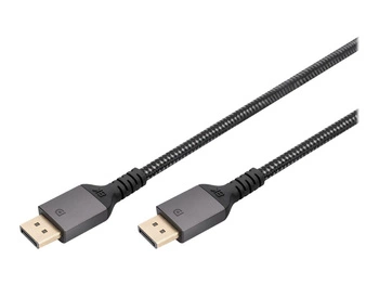 DIGITUS Kabel połączeniowy PREMIUM DisplayPort 8K60Hz UHD DP/DP M/M czarny 3m