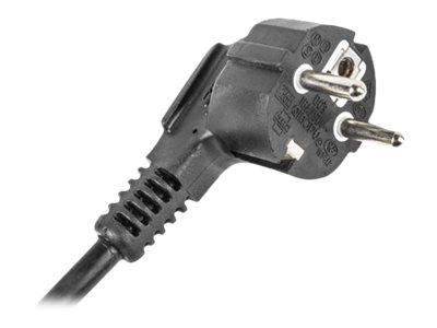 LANBERG PDU-07F-0200-BK Lanberg listwa zasilająca Rack PDU 1U 16A, 7x schuco, 2m, czarna