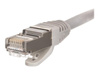 NETRACK BZPAT5F5E Netrack patchcord RJ45, osłonka zalewana, kat. 5e FTP, 5m szary