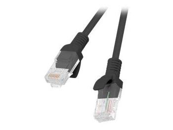 LANBERG patchcord cat.5e 1.5m black 10-pack