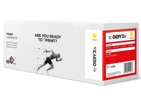 Toner do Canon MF752 CRG069H TC-069YXN Żółty 100% nowy 