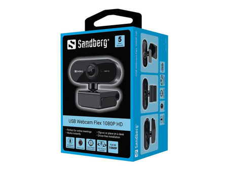 SANDBERG USB Webcam Flex 1080P HD