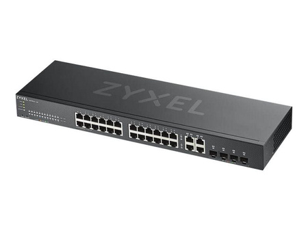 ZYXEL GS1920-24V2-EU0101F Zyxel GS1920-24v2 24-port GbE Smart Managed Switch 4x GbE combo (RJ45/SFP) ports