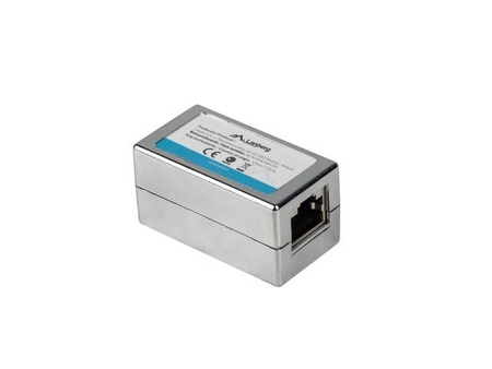 Adapter złączka sieciowa RJ45 x2 kat.6 ekranowany 