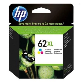 HP 62XL TRI-COLOR INK CARTRIDGE/EN/RU/FR/PL/CZ/HU
