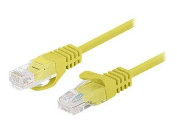 LANBERG Patchcord Cat.5e UTP 1.5m yellow 10-pack