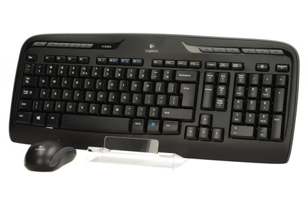 LOGITECH Wireless Combo MK330 Keyboard and mouse set wireless 2.4 GHz International black (US) - uszkodzone opakowanie (P)