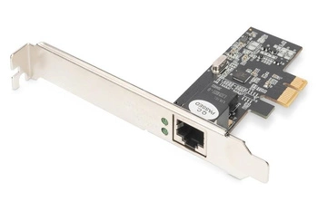 Karta sieciowa DIGITUS przewodowa PCI Express 1x RJ45 2.5 Gigabit Ethernet 10/100/1000/2500Mbps
