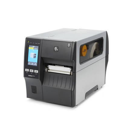 TT Printer ZT411; 4", 203 dpi, Euro and UK cord, Serial, USB, 10/100 Ethernet, Bluetooth 4.1/MFi, USB Host, EZPL