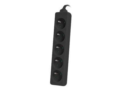 LANBERG power strip 1m 5 sockets for UPS system