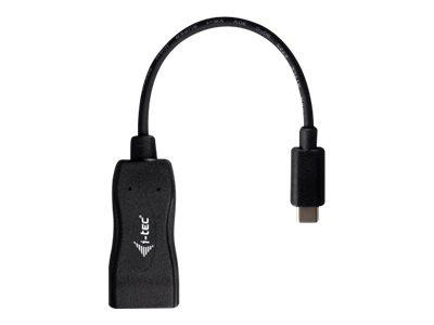 ITEC C31DP60HZP i-tec USB-C Display Port Adapter 4K/60 Hz 1x DP 4K Ultra HD kompatybilny z TB3