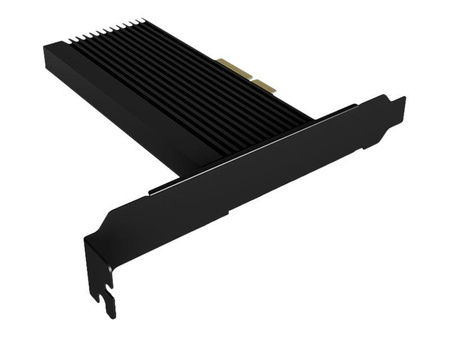 ICY BOX IB-PCI208-HS Karta rozszerzeń PCIe z gniazdem M.2 M-Key dla dysku SSD NVMe