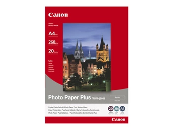 CANON 1686B015 Papier Canon SG201 Photo Paper Plus Semi-glossy 260g 10x15cm 50ark