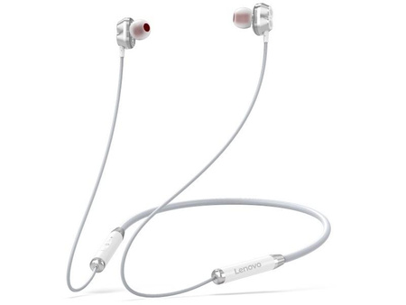 Słuchawki douszne bluetooth HE08 białe 
