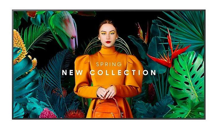 Monitor profesjonalny QB43C 43 cale Błyszczący 16h/7 350(cd/m2) 3840x2160 (UHD) S10 Player (Tizen 7, VXT Ready) WiFi/BT 3 lata On-Site (LH43QBCEBGCXEN