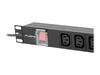 LANBERG power distribution unit PDU 19 1U 16A 8x IEC C13 sockets 2m black C20
