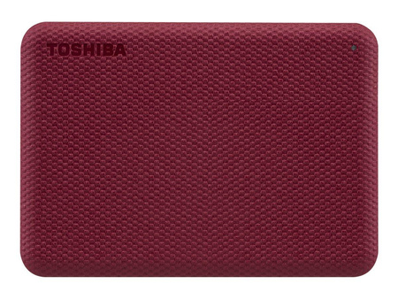 TOSHIBA Canvio Advance 4TB 2.5inch External Hard Drive USB 3.2 Gen1 Red