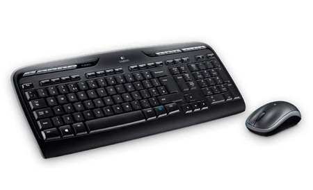 LOGITECH Wireless Combo MK330 Keyboard and mouse set wireless 2.4 GHz International black (US) - uszkodzone opakowanie (P)