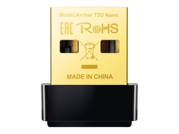 TPLINK Archer T2U Nano TP-Link Archer T2U Nano AC600 DualBand USB 2.0 Nano adapter Wireless 802.11a/n