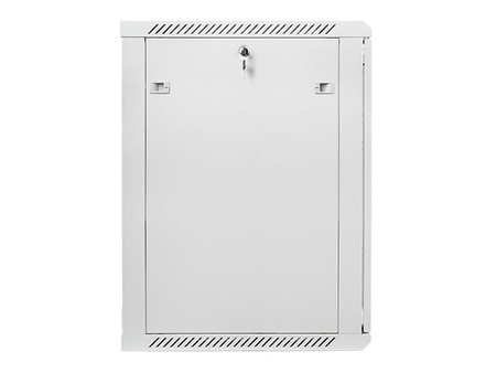 LANBERG WF01-6618-10S Lanberg szafa wisząca rack 19 18U 600x600mm szara (drzwi szklane)