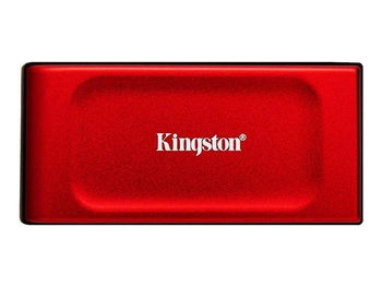 KINGSTON XS1000R 2TB SSD Pocket-Sized USB 3.2 Gen 2 External Solid State Drive Red
