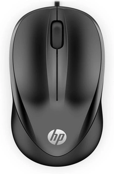 Mysz HP 1000 Wired Optical Mouse with 3 Buttons and 1000 DPI przewodowa czarna 4QM14AA