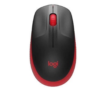 Mysz bezprzewodowa Logitech M190 optyczna czerwona