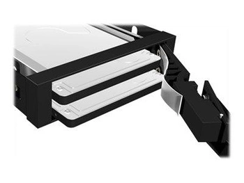 ICY BOX IB-2227StS kieszeń wewnętrzna na 2 dyski 2.5inch SATA HDD lub SSD Czarna