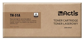 Actis TH-51A Toner (zamiennik HP 51A Q7551A; Standard; 6500 stron; czarny)