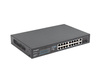 Switch niezarządzalny Lanberg 16x 100Mb PoE+/2x Combo Rack 19" Gigabit Ethernet 150W