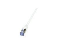 LOGILINK CQ3121S LOGILINK Patchcord Cat.6A 10G S/FTP PIMF PrimeLine 30m biały