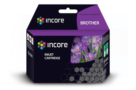 Tusz INCORE do Brother (LC985C) Cyan 25 ml z chipem