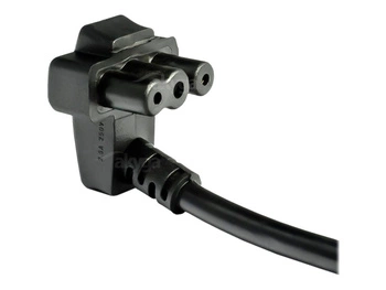 AKYGA Kabel zasilający do notebooka AK-NB-02A Dell CCA CEE 7/7 250V/50Hz 1.5m