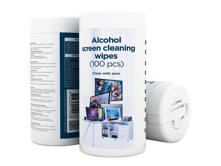 GEMBIRD CK-AWW100-01 Alcohol screen cleaning wipes 100 pcs